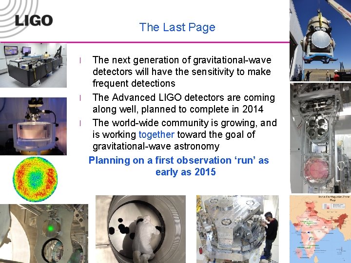 The Last Page The next generation of gravitational-wave detectors will have the sensitivity to