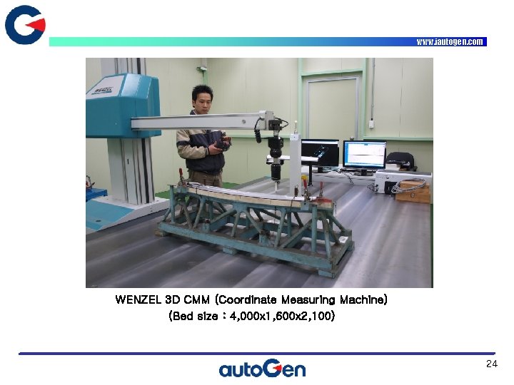 www. iautogen. com WENZEL 3 D CMM (Coordinate Measuring Machine) (Bed size : 4,