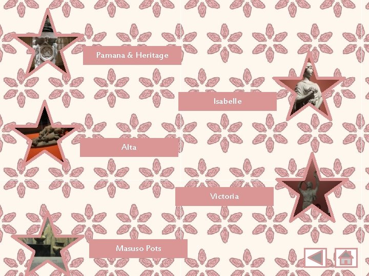 Pamana & Heritage Isabelle Alta Victoria Masuso Pots 