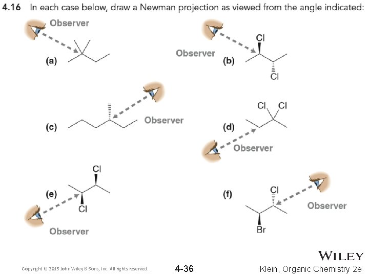 Copyright © 2015 John Wiley & Sons, Inc. All rights reserved. 4 -36 Klein,