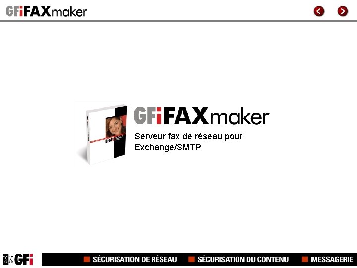 Serveur fax de réseau pour Exchange/SMTP 