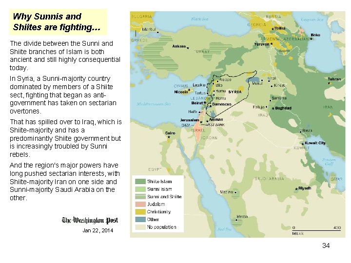 Why Sunnis and Shiites are fighting… The divide between the Sunni and Shiite branches