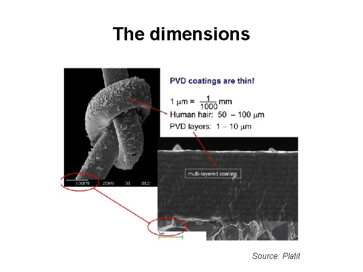 The dimensions Source: Platit 