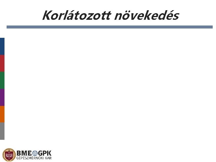 Korlátozott növekedés 