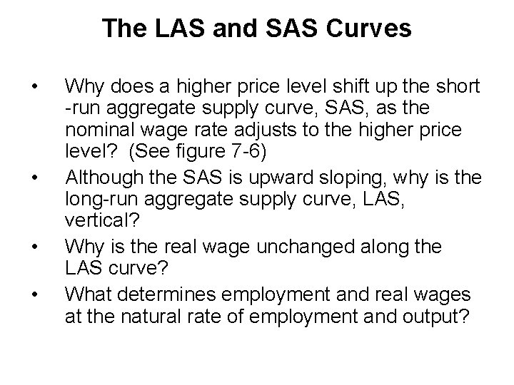 Aggregate Demand Aggregate Supply and the SelfCorrecting Economy
