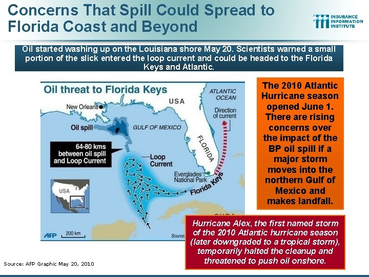 Concerns That Spill Could Spread to Florida Coast and Beyond Oil started washing up