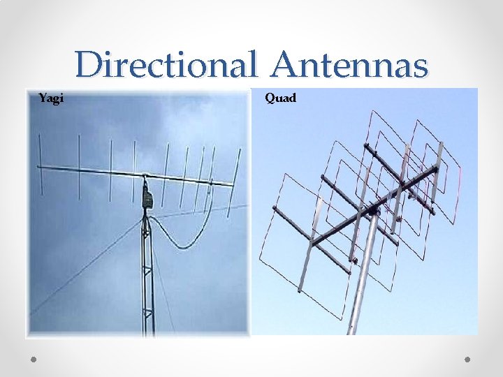 Yagi Directional Antennas Quad 