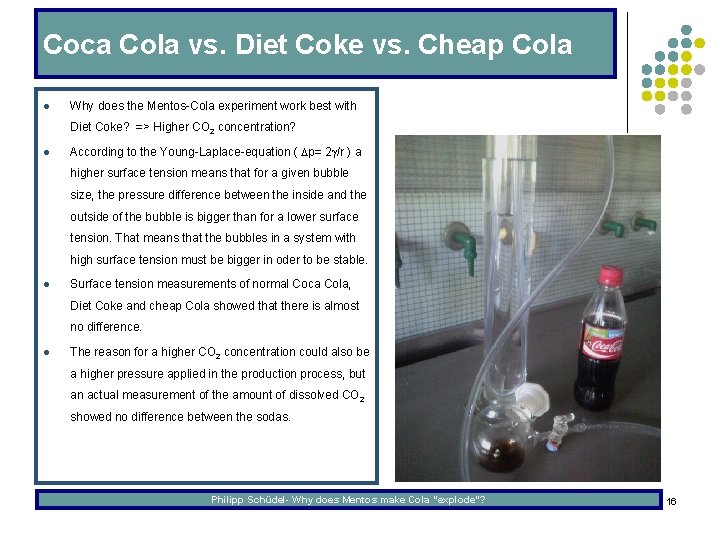 Coca Cola vs. Diet Coke vs. Cheap Cola l Why does the Mentos-Cola experiment