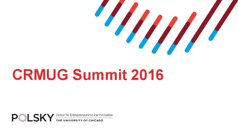 CRMUG Summit 2016 