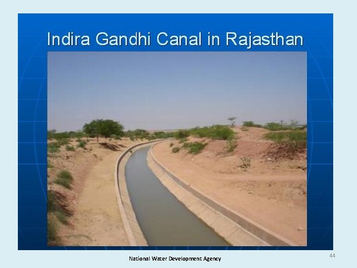 National Water Development Agency 44 