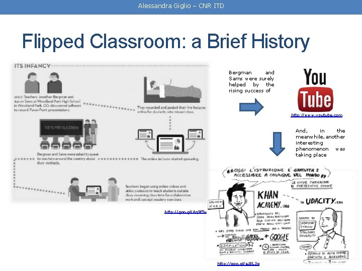 Alessandra Giglio – CNR ITD Flipped Classroom: a Brief History Bergman and Sams were