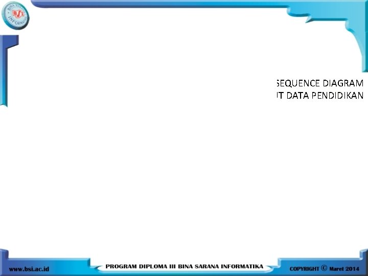 SEQUENCE DIAGRAM INPUT DATA PENDIDIKAN 