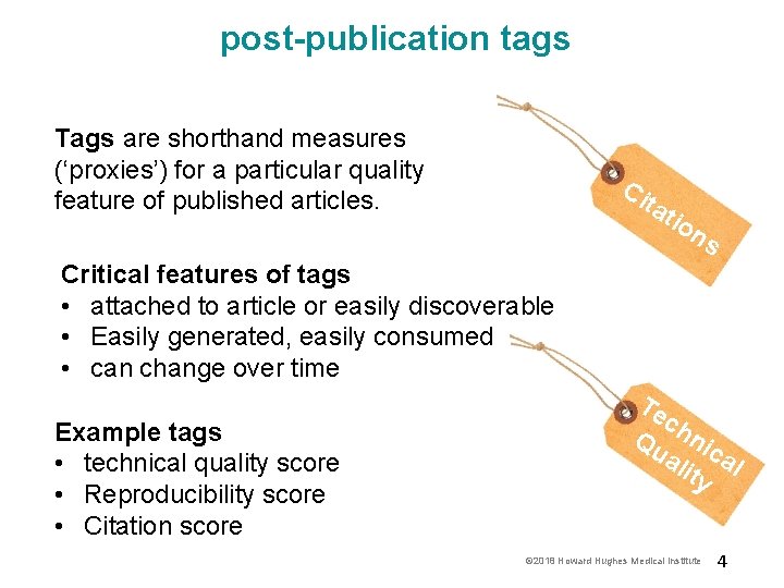 Postpublication evaluation through tags Bodo Stern Chief Development