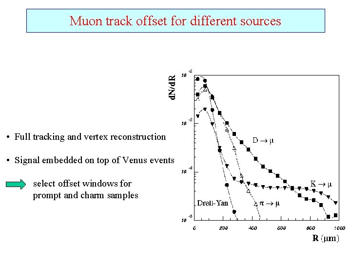Prompt dimuons and D meson production in Heavy