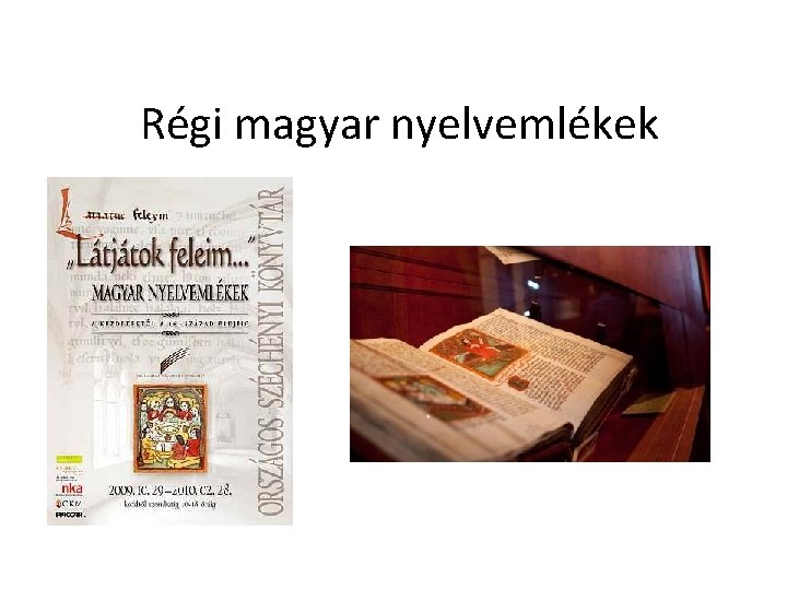 Régi magyar nyelvemlékek 