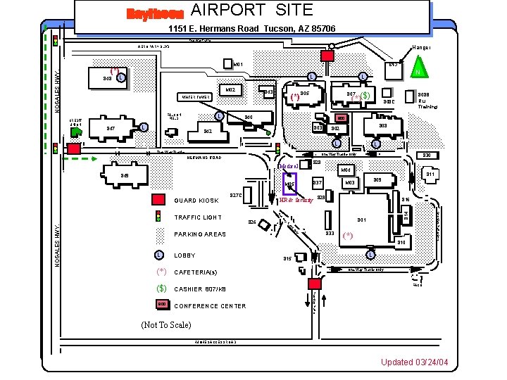 AIRPORT SITE 1151 E. Hermans Road Tucson, AZ 85706 Two Way Traffic Hanger AERO