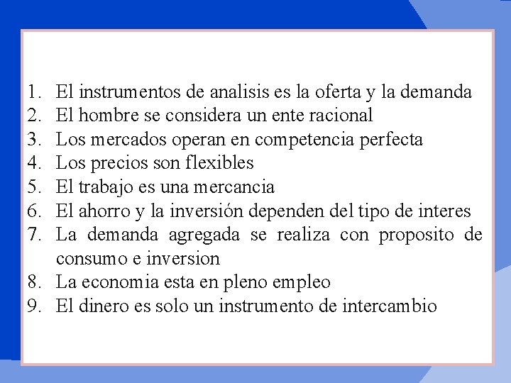 1. 2. 3. 4. 5. 6. 7. El instrumentos de analisis es la oferta