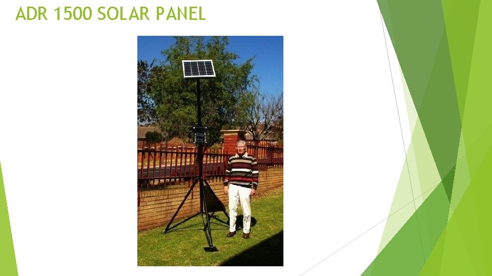 ADR 1500 SOLAR PANEL 