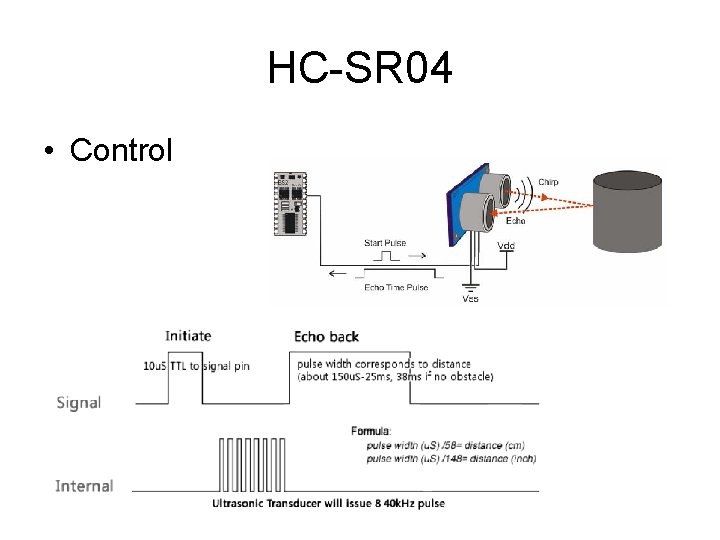 HC-SR 04 • Control 