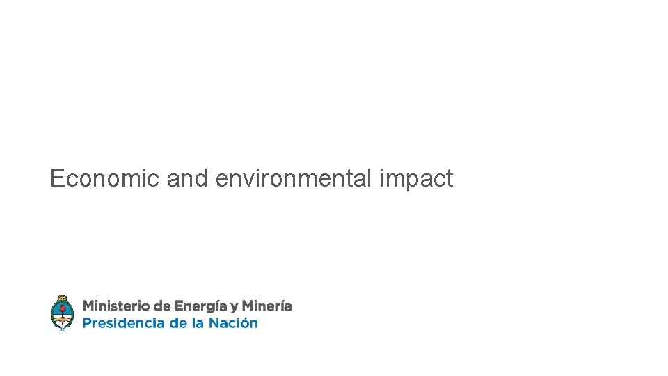 Economic and environmental impact 