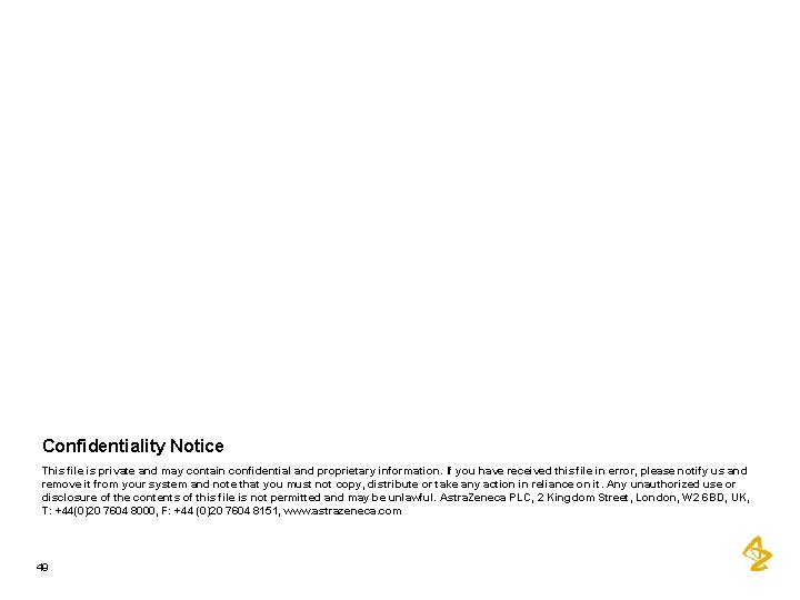 Confidentiality Notice This file is private and may contain confidential and proprietary information. If