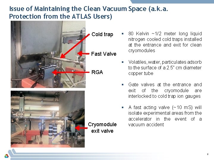 Issue of Maintaining the Clean Vacuum Space (a. k. a. Protection from the ATLAS Issue of Maintaining the Clean Vacuum Space (a. k. a. Protection from the ATLAS