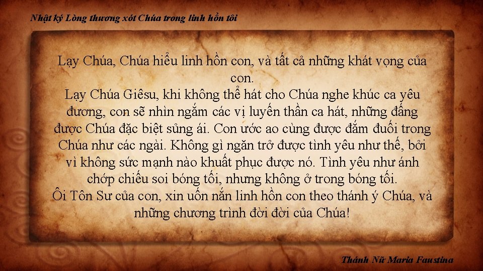 Nhật ký Lòng thương xót Chúa trong linh hồn tôi Lạy Chúa, Chúa hiểu Nhật ký Lòng thương xót Chúa trong linh hồn tôi Lạy Chúa, Chúa hiểu