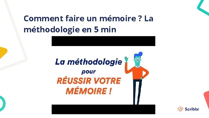 Comment faire un mémoire ? La méthodologie en 5 min 