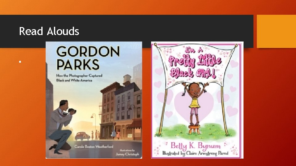 Read Alouds • 