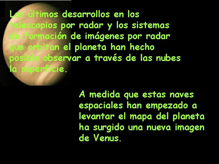 Los últimos desarrollos en los telescopios por radar y los sistemas de formación de Los últimos desarrollos en los telescopios por radar y los sistemas de formación de