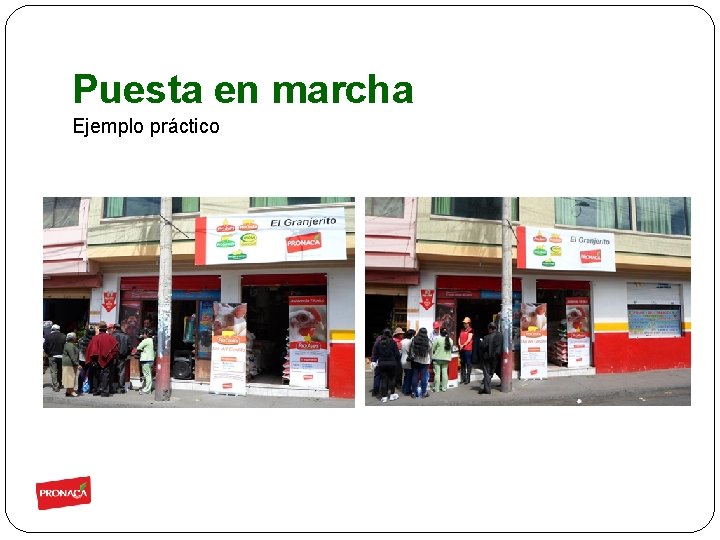 Puesta en marcha Ejemplo práctico 