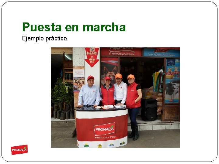 Puesta en marcha Ejemplo práctico 