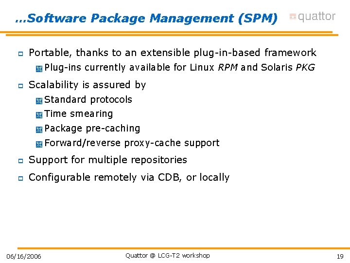 Quattor An Administration Toolkit For Optimizing Resources Marco