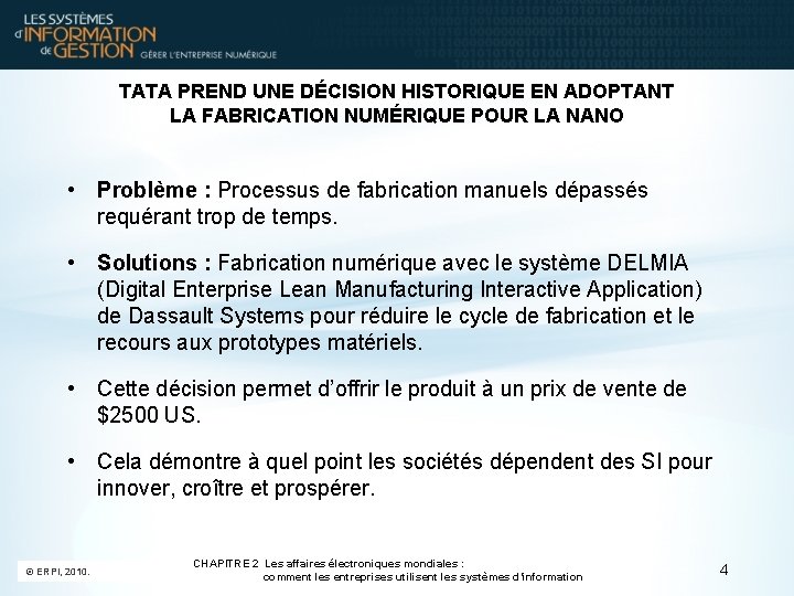 TATA PREND UNE DÉCISION HISTORIQUE EN ADOPTANT LA FABRICATION NUMÉRIQUE POUR LA NANO •