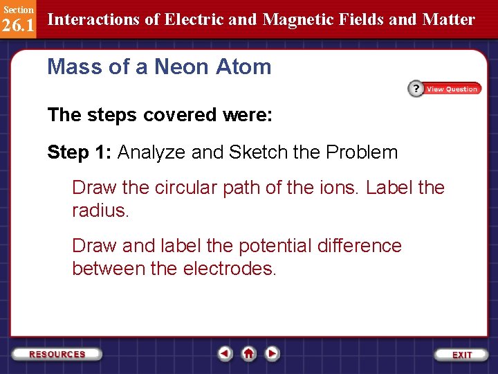 Section 26. 1 Interactions of Electric and Magnetic Fields and Matter Mass of a