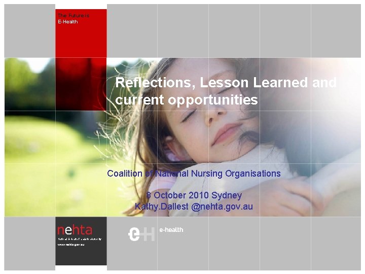 The Future is EHealth Reflections Lesson Learned and
