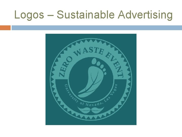 Logos – Sustainable Advertising 