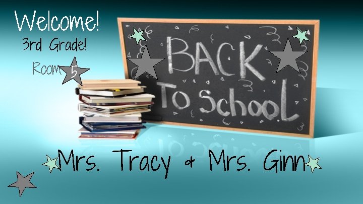 Welcome! 3 rd Grade! Room 5 Mrs. Tracy & Mrs. Ginn 