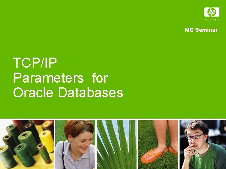 MC Seminar TCP/IP Parameters for Oracle Databases 