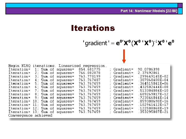 Part 14: Nonlinear Models [22/80] Iterations 