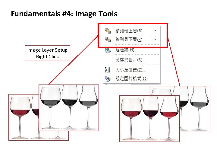 Fundamentals #4: Image Tools Image Layer Setup Right Click 