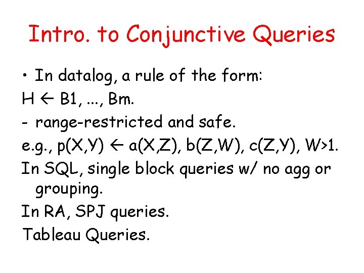 Cpsc 504 Data Management Review Of Relational Model