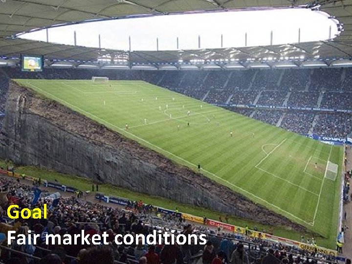 Goal Fair market conditions 