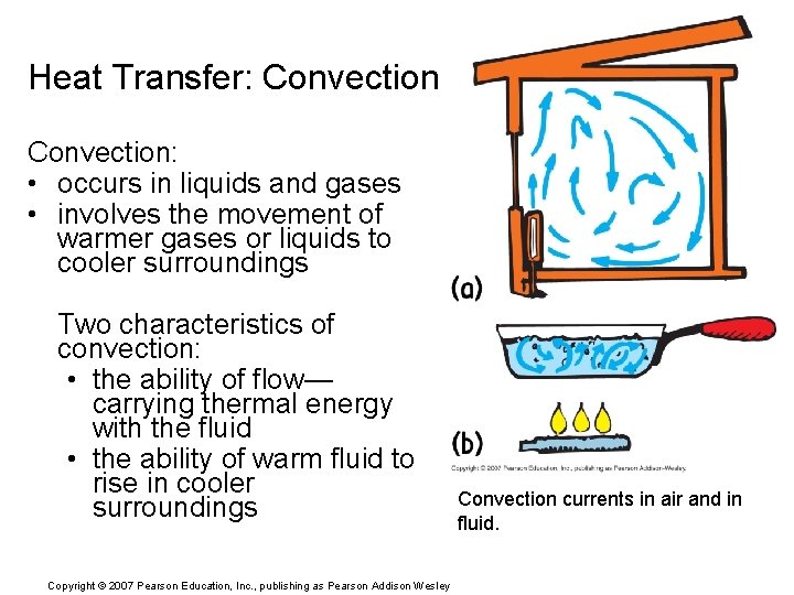 Heat Transfer: Convection: • occurs in liquids and gases • involves the movement of