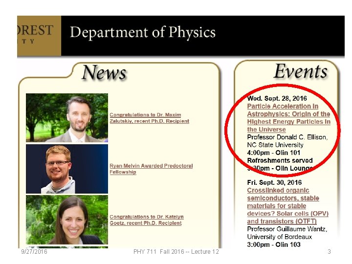 9/27/2016 PHY 711 Fall 2016 -- Lecture 12 3 
