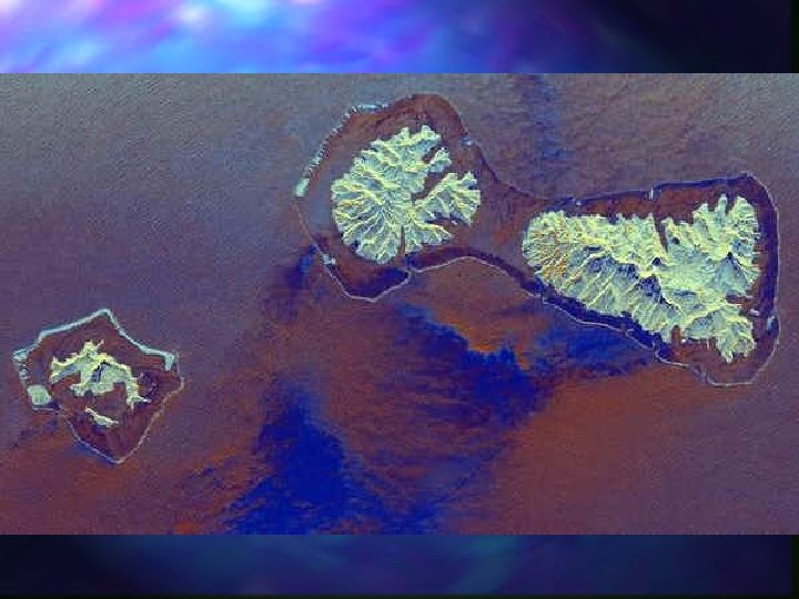  Fringing Reef Bora NASA JPL Satellite: Space Shuttle Sensor: SIR-C/X-SAR 