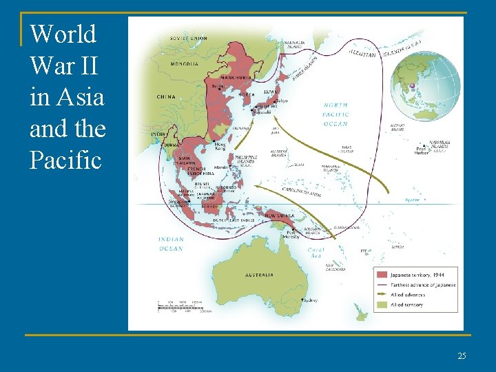 World War II in Asia and the Pacific 25 