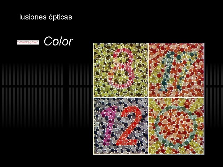 Percepcin visual Principios perceptivos Ver es esencialmente un