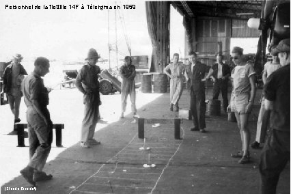 Personnel de la flottille 14 F à Télergma en 1959 (Claude Girardot) 