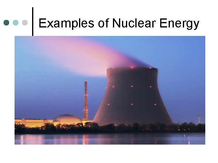 Examples of Nuclear Energy 